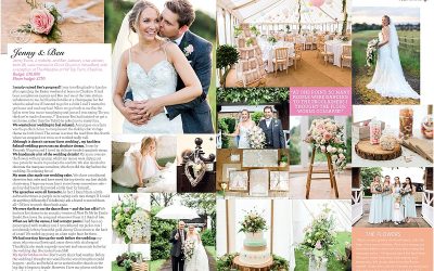 JENNY & BEN | PUBLISHED IN WEDDING FLOWERS MAGAZINE